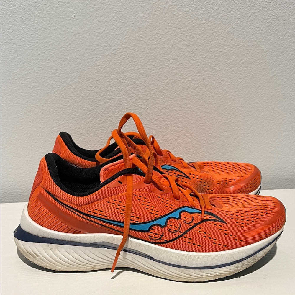 Saucony Men's Orange Endorphin Speed 3 Running Shoes